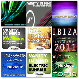 A selection of Vanity In Mind releases in 2011